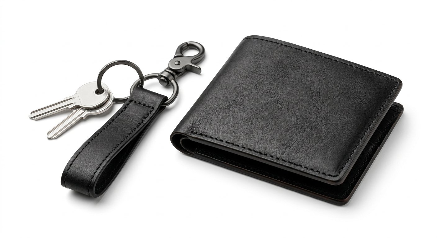 Wallet & Keychain Gift Set