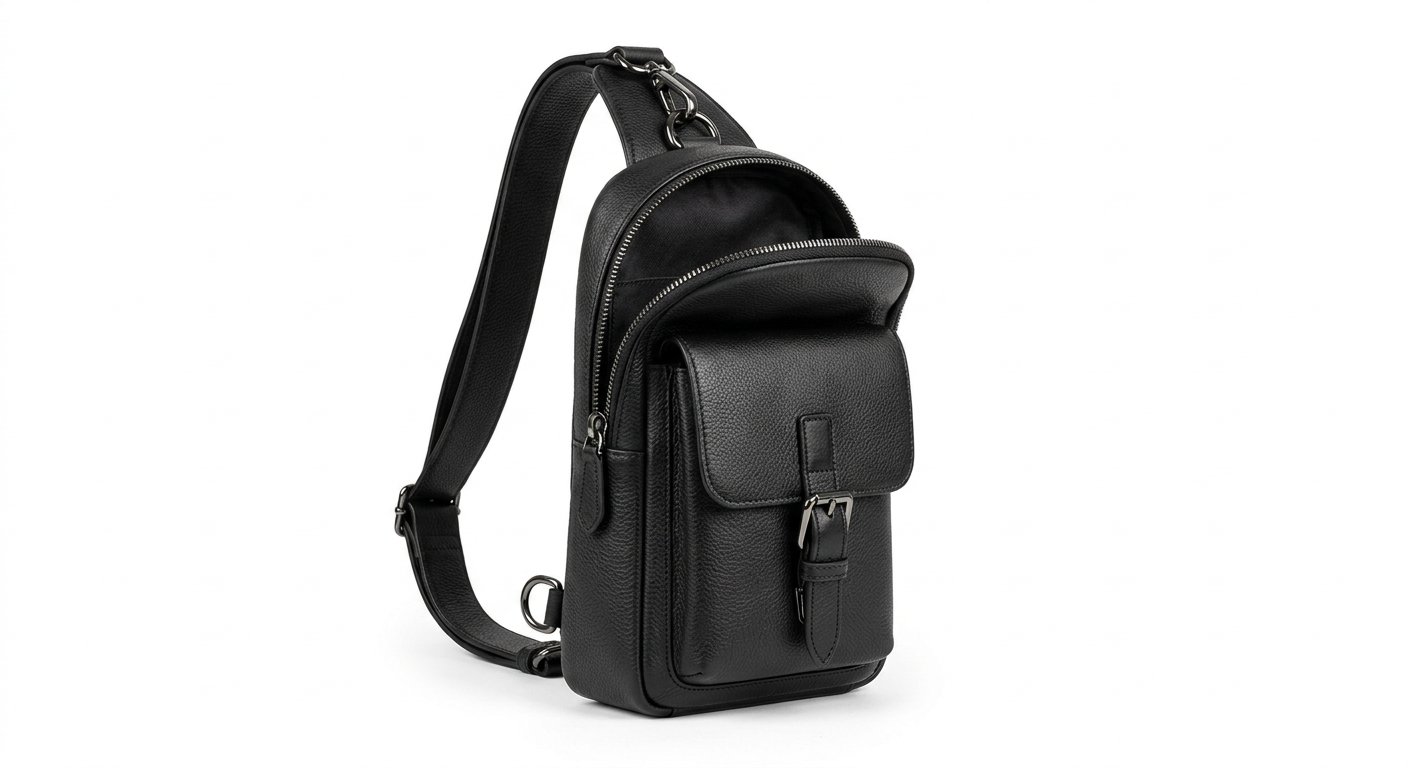 Premium Leather Sling Bag