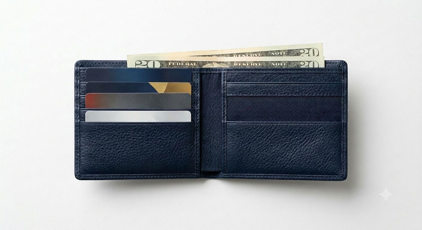 Premium leather wallet