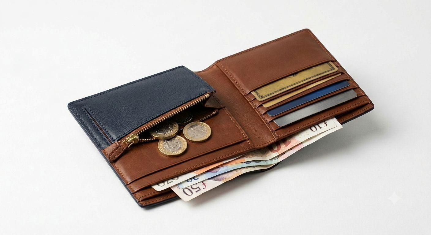 Premium leather wallet